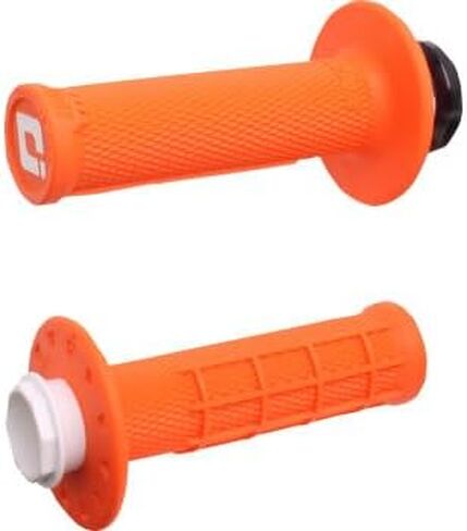 ODI V2 Lock ON Micro-X Half Waffle Motorcycle Grips Dirtbike Offroad MX for Mini Bikes Twist Throttle Orange USA Made CX50/65 MC 50/65 Models KX65/85 2000-2024 YZ65 2018-2024 Models in Saudi Arabia