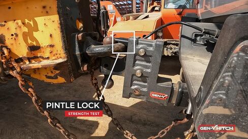 GEN-Y Hitch 10,000-16,000K LB Towing Pintle Lock, Fits 2" Hollow Shank in Saudi Arabia