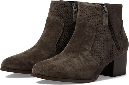 Johnston & Murphy Women's Trista Perfed Double Zip Bootie Fashion Boot in Saudi Arabia