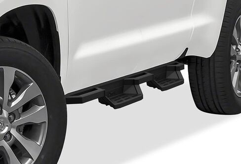 APS Drop Steps Running Boards متوافقة مع Toyota Tundra 2007-2021 Cab Extended Cab | 304 خطوات جانبية من الفولاذ المقاوم للصدأ NERF أشرطة | مكافحة الانزلاق | 500 رطل السعة | ضمان لمدة 5 سنوات in Kuwait
