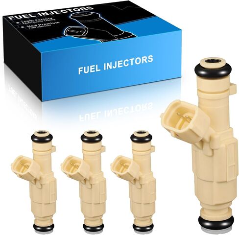 35310-2G100 Tucson Forte 2.0L Fuel Injectors Compatible With for:-Hyundai Tucson GL 2.0L 2011 2012 2013, for:-Kia Forte EX LX Forte Koup EX 2.0L 2010 2011 2012 2013, FJ1082 (4 Pcs) in Saudi Arabia