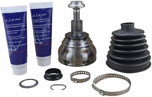 Mechanics Choice Front Right Outer CV Joint Kit for 2005-2017 Audi, Volkswagen A3, A3 Quattro, CC, Eos, GTI, Golf, Golf SportWagen, Jetta, Passat, R32, Rabbit, TT, TT Quattro, Tiguan (L5 2.5L) (AWD) in Saudi Arabia