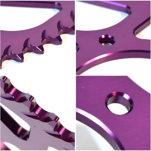 520-54T Sprocket for Surron, 7075 Aluminum Alloy 520-96 Chain Rear Sprocket for Surron Ultra Bee Electric Dirt Bike Parts Motorbike Accessories,Black in Kuwait