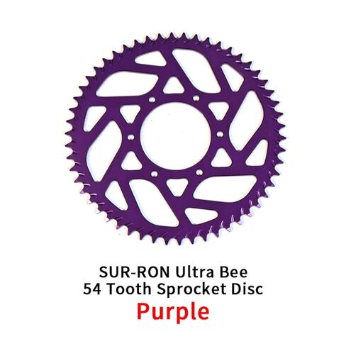 520-54T Sprocket for Surron, 7075 Aluminum Alloy 520-96 Chain Rear Sprocket for Surron Ultra Bee Electric Dirt Bike Parts Motorbike Accessories,Black in Kuwait