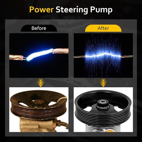 OCPTY Power Steering Pump Compatible with 2001-2005 for Toyota for RAV4 21-5276 Power Assist Pump in Saudi Arabia