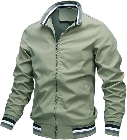 Men's Windbreak Bomber Jackets Spring Summer Man Casual Outdoors Sports Jacket For Men Coats Male Thin Clothing in Saudi Arabia