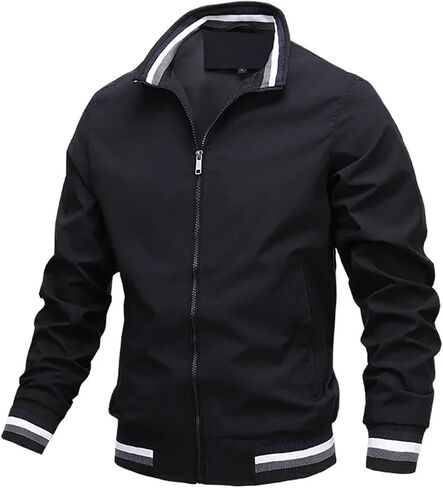 Men's Windbreak Bomber Jackets Spring Summer Man Casual Outdoors Sports Jacket For Men Coats Male Thin Clothing in Saudi Arabia
