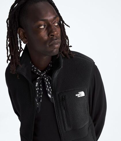 THE NORTH FACE Men's Yumiori Vest | Lightweight Fleece Stretch Binding, Internal Cinch Cord & Secure Zip Pockets in Saudi Arabia