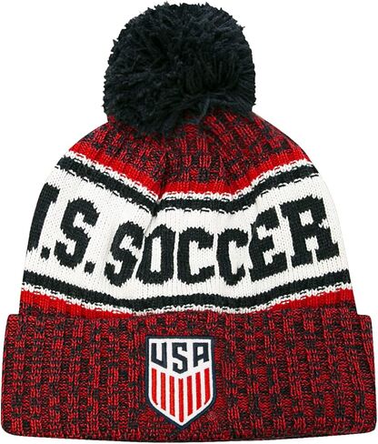 Icon Sports FC Barcelona Logo Life Team Pom Beanie باللون الأزرق in Saudi Arabia