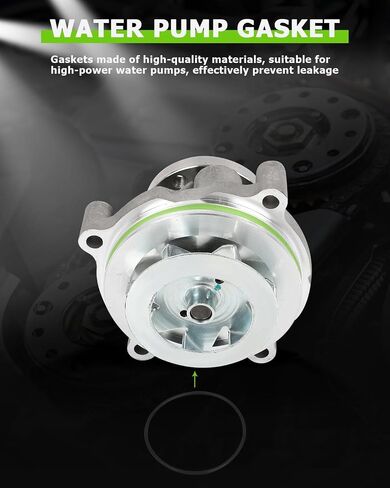SCITOO Engine Water Pump Compatible with For Ford Crown Victoria,For Ford Mustang,For Lincoln Town Car,For Mercury Grand Marquis,For Mercury Marauder- Replace# AW4128 F3LY8501A in Saudi Arabia