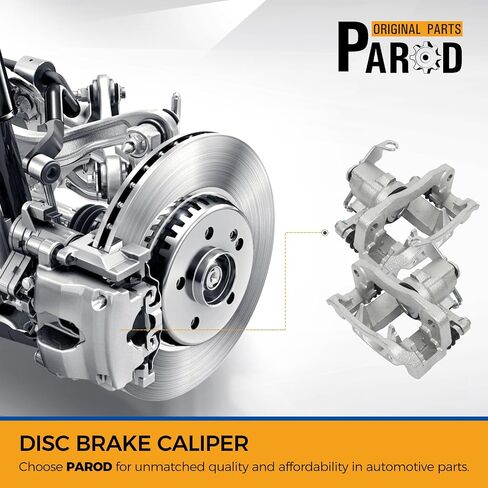 PAROD 18B5081 18B5080 Rear Brake Caliper Fit for 2008-2011 Chrysler Town & Country, 2008-2012 Dodge Grand Caravan, 2012 Ram C/V, 2009-2012 VW Routan in Saudi Arabia