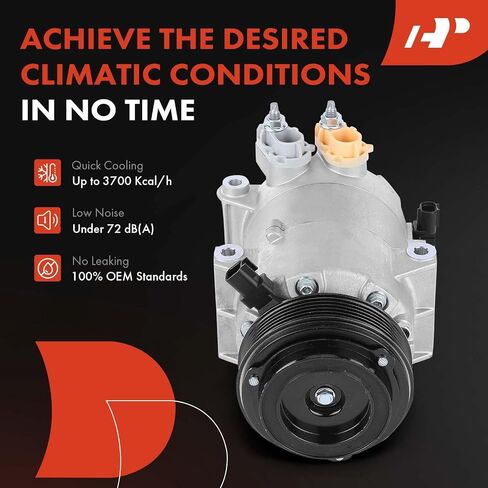 ضاغط A-Premium A/C مع قابض متوافق مع Ford Escape 2013-2019 ، Transit Connect 2014-2016 ، 1.5L 1.6L 2.0L in Saudi Arabia