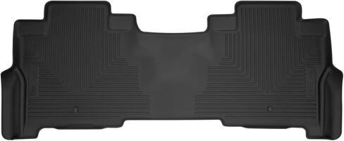 Husky Liners X-act Contour Floor Mats | Fits 2018-2024 Ford Expedition | 2nd Row, 1-pc Black - 54661 in Saudi Arabia