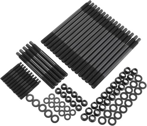 12-Point Cylinder Gasket Head Stud Bolt Kit Fit for Chevy LS1 LS3 5.3L 5.7L 6.0L /LS1 LS6 L98 4.8L 5.3L 6.0L 2004-2019 Engines​ Replaces# 234-4317 in Kuwait