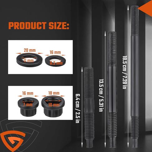 12-Point Cylinder Gasket Head Stud Bolt Kit Fit for Chevy LS1 LS3 5.3L 5.7L 6.0L /LS1 LS6 L98 4.8L 5.3L 6.0L 2004-2019 Engines​ Replaces# 234-4317 in Kuwait