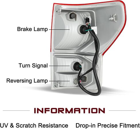 تناسب مجموعة Jsboyat Tail Light Assembly للفوز 2010-2013 in Saudi Arabia
