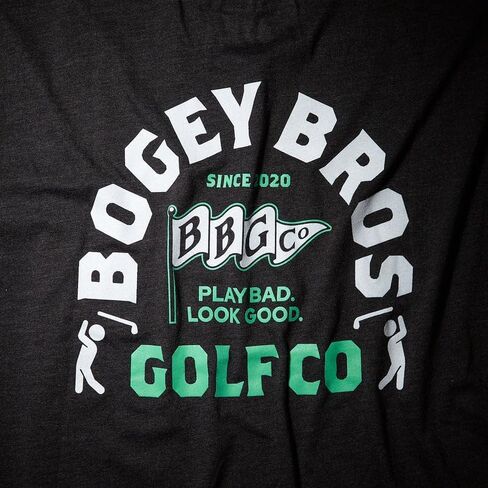 Bogey Bros T Shirt for Men – Athletic Fit Golf Tee, Stretch 60% Cotton 40% Polyester, Lightweight 4.3 oz, Tagless in Saudi Arabia