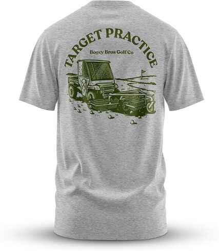 Bogey Bros T Shirt for Men – Athletic Fit Golf Tee, Stretch 60% Cotton 40% Polyester, Lightweight 4.3 oz, Tagless in Saudi Arabia