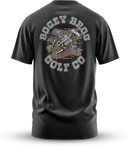 Bogey Bros T Shirt for Men – Athletic Fit Golf Tee, Stretch 60% Cotton 40% Polyester, Lightweight 4.3 oz, Tagless in Saudi Arabia