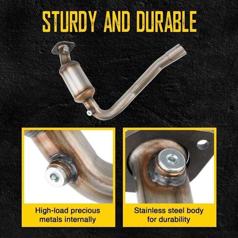 Catalytic Converter, 645428 Stainless Steel Catalytic Converter Replacment for Dakota 2004-2010,High Flow Catalytic Converter(EPA Compliant) in Kuwait