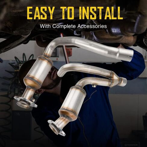 Catalytic Converter, 645428 Stainless Steel Catalytic Converter Replacment for Dakota 2004-2010,High Flow Catalytic Converter(EPA Compliant) in Kuwait