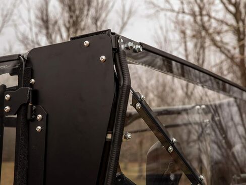الزجاج الأمامي الخلفي Superatv Light Forshield لعام 2016+ Honda Pioneer 1000-5 | 1/4 بوصة البولي الكربوني السميكة أقوى 250 مرة من الزجاج in Saudi Arabia