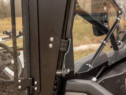الزجاج الأمامي الخلفي Superatv Light Forshield لعام 2016+ Honda Pioneer 1000-5 | 1/4 بوصة البولي الكربوني السميكة أقوى 250 مرة من الزجاج in Saudi Arabia