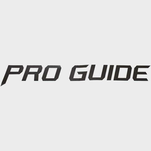 Lund Boat Model Decal 2339256 | Pro Guide Dark Silver Sticker in Saudi Arabia