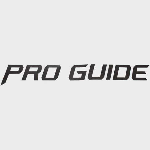 Lund Boat Model Decal 2339256 | Pro Guide Dark Silver Sticker in Saudi Arabia