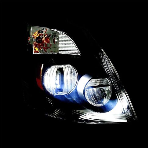 Amerilite Black [LED Extreme LED/Low Beam] 6000K Presconse Prescips تم تعيينه لـ Volvo VNL/VNX - برنامج تشغيل وراكب in Saudi Arabia