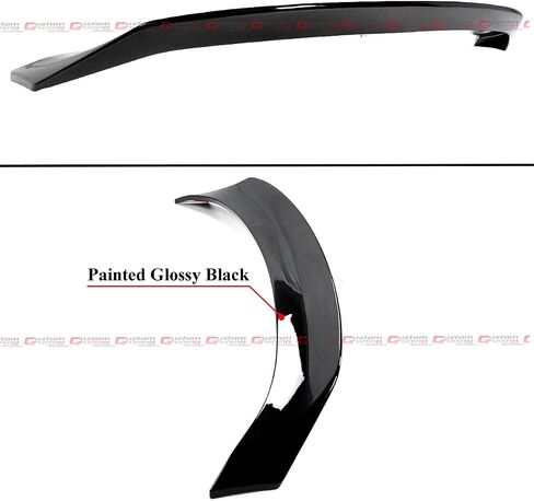 AR Style High Kick Duckbill Gloss Black Trunk Lid Spoiler Wing Tecbater مع 2014-2020 لكزس IS200 IS300 IS350 in Saudi Arabia