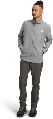 THE NORTH FACE Men's Alpine Polartec 100 Jacket, Shady Blue/TNF Black, XX-Large in Saudi Arabia