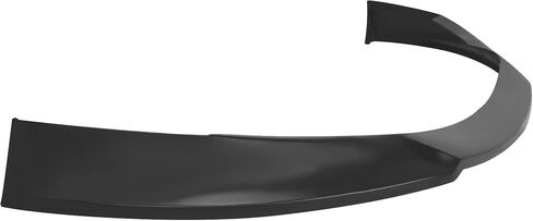 Compatible with/Replacement for Front Bumper Lip, RTR Style PU Front Lip Spoiler Black, Fits 2013 2014 Ford Mustang Base V6 GT V8 in Saudi Arabia