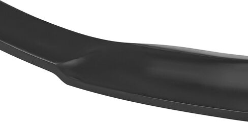 Compatible with/Replacement for Front Bumper Lip, RTR Style PU Front Lip Spoiler Black, Fits 2013 2014 Ford Mustang Base V6 GT V8 in Saudi Arabia