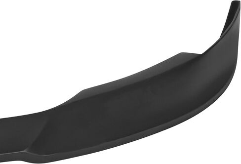 Compatible with/Replacement for Front Bumper Lip, RTR Style PU Front Lip Spoiler Black, Fits 2013 2014 Ford Mustang Base V6 GT V8 in Saudi Arabia