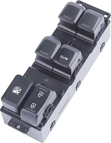 Front Left Master Power Window Lifter Control Switch Fit for Kia Rio 2011-2015 93570-4Y200 93570-4Y201 in Kuwait