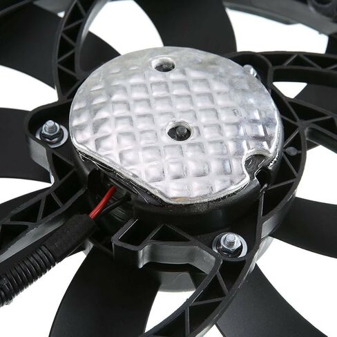 Radiator and Condenser Fan W/Control Module for Ford for Edge 3.5L 2007-2014 & 3.7L 2011-2014,for Lincoln for MKX 3.5L 2007-2010 & 3.7L 2011-2015 Plastic-Blade Material Black-Shroud in Saudi Arabia