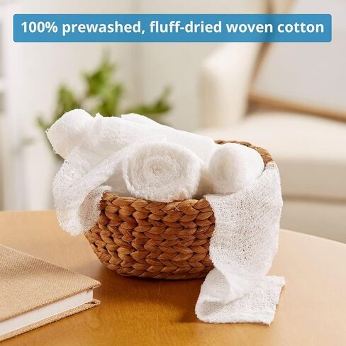 McKesson Sterile 6-Ply Cotton Fluff-Dried Gauze Bandage Roll, 4.5 inches x 4.1 Yards, 100 Count in Saudi Arabia