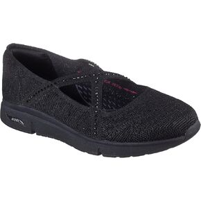 Skechers Modern Comfort Women's Women's Martha Stewart Arch Fit Living-Meadow Walk Loafer, Black, 5 in Kuwait