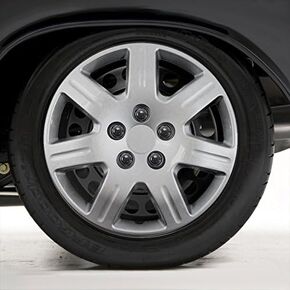 Set of Four 16' Silver Hubcap Wheel Covers for Honda Civic 2006-2011 (Bolt-on) in Saudi Arabia