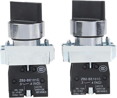 XB2BD21C Handle Round selector Rotary Switch Head ZB2BD2C Black in Saudi Arabia