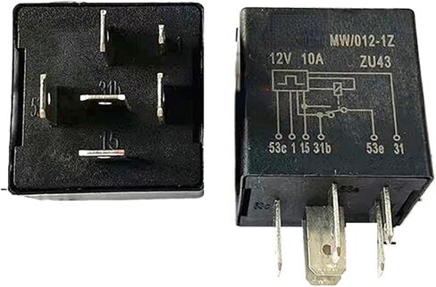 Wiper Intermittent Relay MW/012-1Z MW-012-1Z 12V 10A in Saudi Arabia