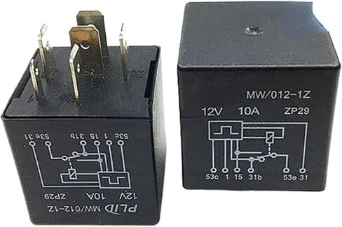 Wiper Intermittent Relay MW/012-1Z MW-012-1Z 12V 10A in Saudi Arabia