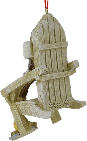 Kurt S. Adler Adirondack Chair and Smores Ornament A1802 New in Saudi Arabia