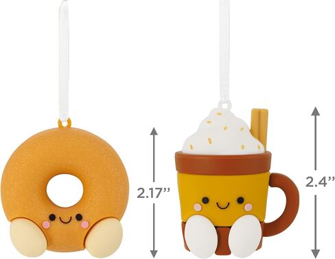 Hallmark Better Together Hot Cocoa and Marshmallow Magnetic Christmas Ornaments, Set of 2 in Saudi Arabia