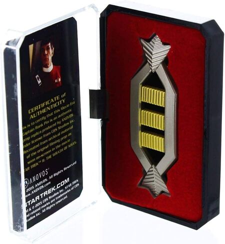 Star Trek Spock Captain Authentic Rank Pin in Saudi Arabia