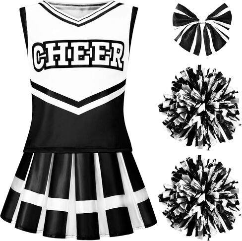 زي إبداعات spooktacular girl cheerleader ، عيد الهالوين اللطيف الزي الموحد مع الملحقات لحفلات اللباس in Saudi Arabia