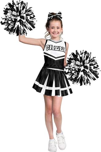 زي إبداعات spooktacular girl cheerleader ، عيد الهالوين اللطيف الزي الموحد مع الملحقات لحفلات اللباس in Saudi Arabia