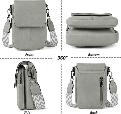 TANTOMI Small Crossbody Bags for Women, Small Purses with Card Slots Phone Purse Wide Adjustable Strap in Kuwait