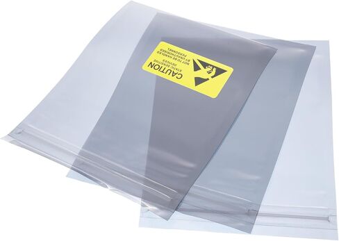 MECCANIXITY Anti Static Bags Shielding Bag 50pcs 3x5inch(8x13cm) Resealable with Labels for Hard Drive HDD SSD PCB Board in Saudi Arabia